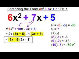 Foil Method Form Ax 2 Bx C