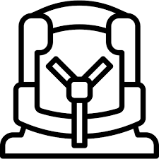 Car Seat Srip Lineal Icon