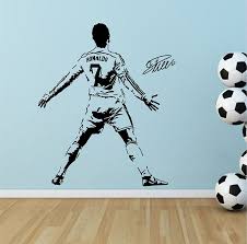 Wall Sticker Cristiano Ronaldo Vinyl