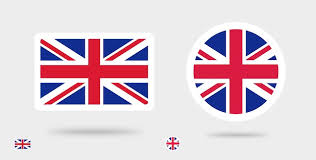 Uk Great Britain Flag Icon Circle Or