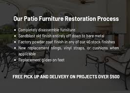 Patio Furniture Restoration Naples