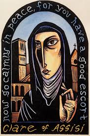 Saint Clare Of Assisi Icon Original