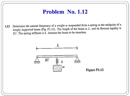 1 12 determine the natural frequency of