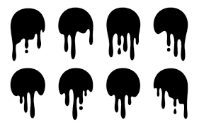 Dripping Oil And Paint Seamless