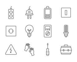 Light Switch Icon Vector Art Icons