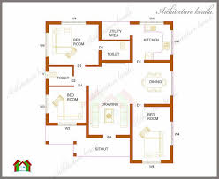 1200 Square Feet Kerala House Plan