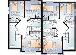 Attractive Two Family House Plan