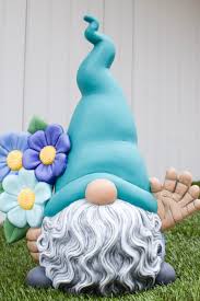 Large Garden Gnome Yard Art Colorful