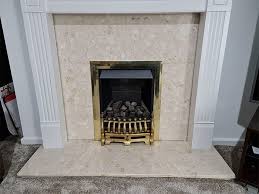 Arrange Gas Fireplace Media Logs Coals