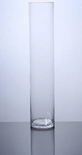 Pc420 Cylinder Glass Vase 4 X 20 6 P