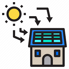 Home House Power Solar Icon