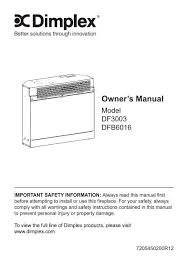 Owner S Manual Electric Heaters