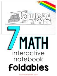 Math Interactive Notebook Foldables