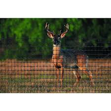Black Plastic C Flex Deer Fence