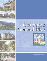 City Of Claremont General Plan
