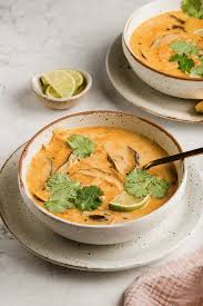 Easy Tom Kha Soup Thai Coconut Soup