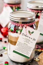 Giftable Cookie Mix In A Jar With