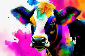 Colorful Cow Images Browse 145 336