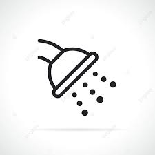 Shower Icon Black And White Shower Bath