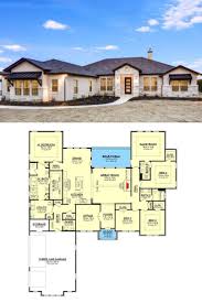 Ranch House Plan With Three Car Garage