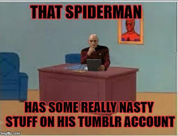Spiderman Desk Memes Gifs Imgflip