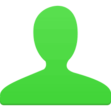 User Green Icon Flatastic 4 Iconpack