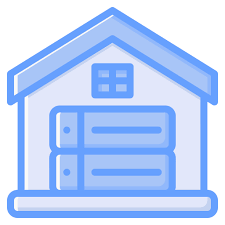 Server Storage Generic Blue Icon