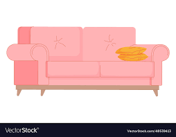 Sofa Icon Soft Pink Couch House