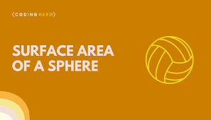 Surface Area Of A Sphere Total