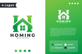 Home Logos Real Estate Icon Graphic