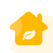 Orange House Vector Icons Free