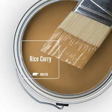 Rice Curry Satin Enamel Exterior Paint
