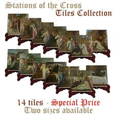 Stations Of The Cross Ceramic Tiles