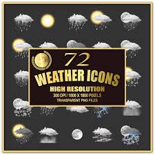 Weather Icons For Professional Use 72
