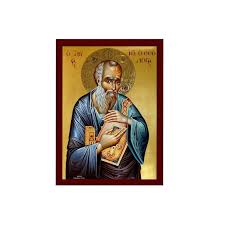 Saint John Evangelist Icon Handmade