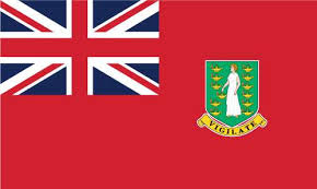 Red British Virgin Islands Flag
