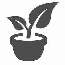 Flower Leaf Office Plant Pot