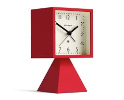 Brian Table Clock Alarm Clock Red