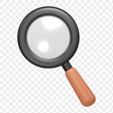 Magnifying Glass Png Icon Sticker 3d