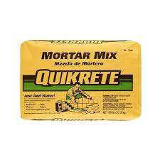 Quikrete 60 Lb Mortar Mix 110260 The
