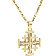 Gold Jerum Cross Traditional