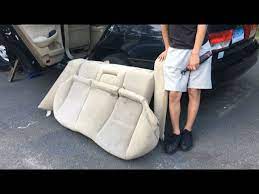 How To Remove Honda Accord Rear Seat