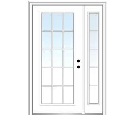 Mmi Door 51 In X 81 75 In Clear Glass