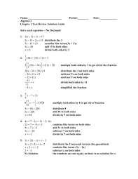 Name Period Date Algebra 1