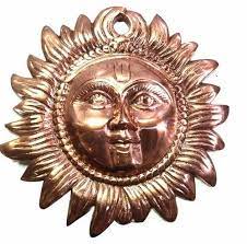 Copper Wall Hanging Sun Face At Rs 1699