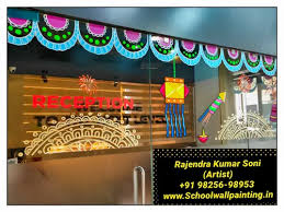 Festival Glass Painting Work Ahmedabad