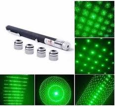 5 in 1 laser pointer with effect green