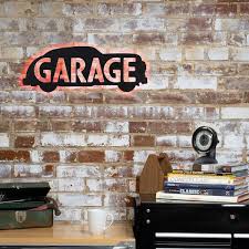 Open Road Garage Backlit Auto Wall Art Sign 23 X 8 5 Black