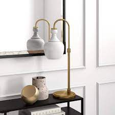 Brass Arc Table Lamp