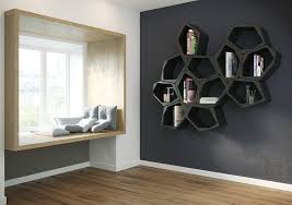 Modular Shelves White Black